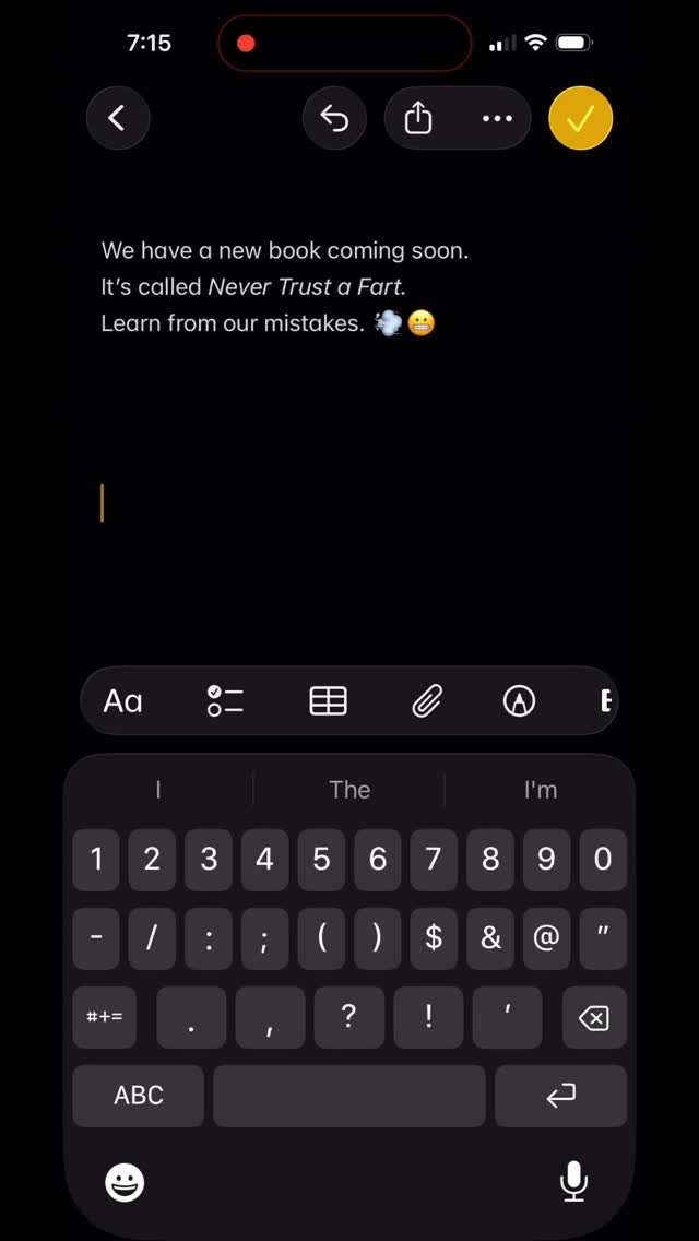 Every family learns this eventually. 💨