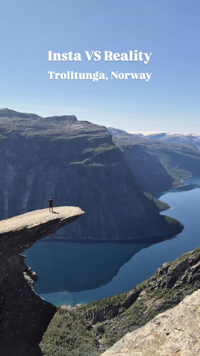 Si j'avais sû...👇
Je savais que Trolltunga est une des randonnées incontournables mais je n'imaginais pas devoir faire 1h de file au sommet. Alors évidemment, nous étions partis en pleine saison touristique...
☀️Nous aurions aussi dû commencer notre rando beaucoup plus tôt le matin.
🙈Est-ce que je regrette ? Absolument pas ! Cette randonnée est magnifique tout le long, et la plupart du temps on est seuls sur le chemin. Mais une fois en haut, on est comme tout le monde, on se dit que ce serait bête de ne pas avoir notre photo alors qu'on a réussi à monter jusque là !
Je préfère vous montrer la réalité de ce que j'ai pu vivre, en toute transparence.
✅️Je recommande vraiment cette randonnée car elle est INCROYABLE, mais si vous pouvez éviter la haute saison, c'est encore mieux !
Trolltunga | Norway | Norvège Randonnée | Incontournables Norvège | Activités Norvège | Travel Planner | Voyage sur mesure