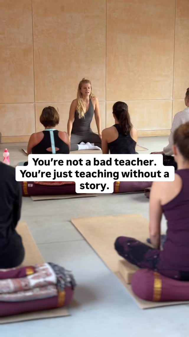 Most yoga teachers were trained to teach poses.
Very few were taught how to guide an emotional journey.
So classes become:
repeated sequences
nice transitions
good playlists
…but no real arc
no energetic story
nothing that lingers in the body after savasana
And when students don’t feel something… they don’t come back.
This is why I teach elemental sequencing - a way of structuring classes through earth, water, fire, air and space so your teaching has direction, depth, and emotional texture.
Classes stop being a list of shapes
and start becoming something students experience
If you want to learn how to build classes like this, I’m sharing the framework inside my 30h Teacher Immersion
Comment ELEMENT and I’ll send you
✨ the training details
✨ plus a free PDF of 5 poems you can use in your classes