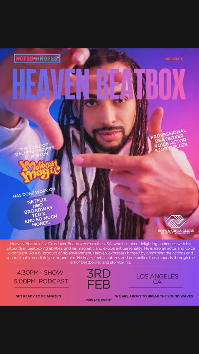 #heavenbeatbox #LA #boysandgirlsclub