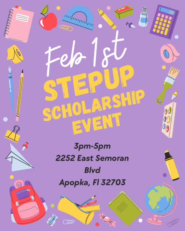 🚨 TODAY IS THE DAY, FAMILIES! 🚨
If you want FREE tutoring, private school options, homeschool support, or enrichment programs for your child—you need to be here.
📚 Step Up Scholarship Help Event
🗓 FEB 1st | ⏰ 3–6 PM
📍 Streamline Learning Center
2252 E. Semoran Blvd, Apopka, FL
Florida is changing scholarship rules, and a new federal Education Freedom Tax Credit is coming. Families who are informed and prepared will have the advantage—don’t wait and miss out.
✨ We’ll help you:
✔ Apply for Step Up scholarships
✔ Access FREE tutoring & academic support
✔ Explore private school, homeschool & virtual options
✔ Register for enrichment clubs
✔ Schedule a FREE academic assessment
No pressure. Just real help for your child’s future.
👉 Show up. Bring your questions. Bring a friend.
📞 407.718.0854
🌐 streamlinelearning.org
⸻
🔥 Hashtags (viral + local + niche)
#StepUpForStudents
#FloridaScholarships
#FreeTutoring
#SchoolChoiceFL
#ApopkaParents
OrlandoParents
CentralFloridaFamilies
PrivateSchoolFlorida
HomeschoolFlorida
EducationFreedom
ParentResources
AcademicSupport
TutoringWorks
BlackOwnedBusiness
CommunityFirst
ParentsOfInstagram
FutureFocused
EducationMatters
StreamlineLearning