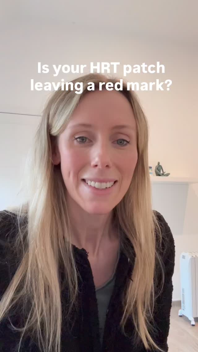 This is really common feedback from HRT patch users. My general rule of thumb is if the skin isn’t itchy or sore, it’s generally ok but it’s worth rotating around the spot where you’re applying your patches, exploring the different patch brands and avoiding the skin getting excessively hot or sweaty.
I am a big Estradot fan as the patch covers a much smaller surface area but this is trickier to come by at present and every woman is different so there’s no one patch to suit all!
#menopausespecialist #womenshealth #hrt