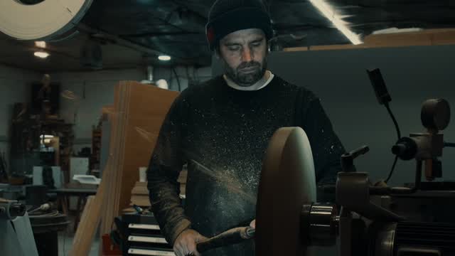 Es ist ein Prozess, den ich liebe und zugleich ablehne, weil er sich oft verpflichtend anfühlt. Mit einem festen Plan an ein Produkt oder ein Stück heranzugehen, ist mir nie leichtgefallen.
Gerade deshalb verlangt Handwerk Demut, Lernfähigkeit und die Bereitschaft, immer wieder neu zu beginnen, statt sich auf Vergangenem auszuruhen. Kontinuität entsteht nicht aus Planung allein, sondern aus dem Umgang mit dem Unplanbaren.
#work #workhard #creative #woodworker