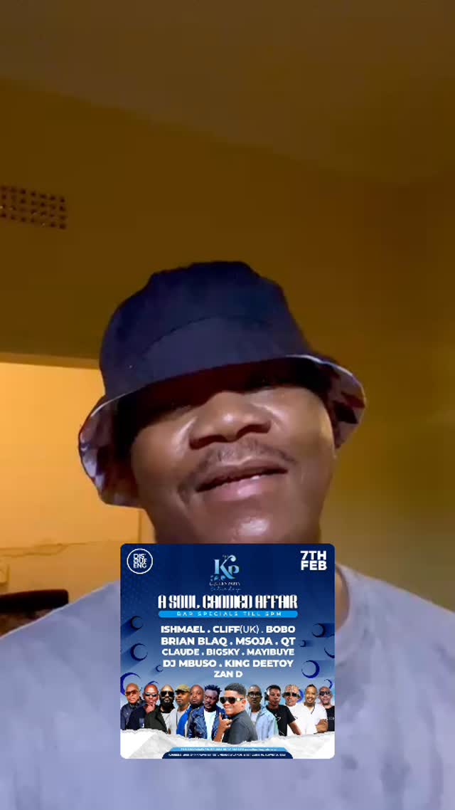 Soul Candied Affair With Ishmael this Saturday
👏🏼🔥