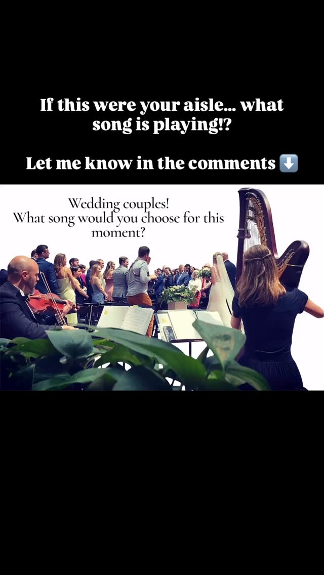 ✨There is something so special about this moment!
The doors open.
Everyone stands.
And the music begins… 🎶
Let me know in the comments what song you walked down the aisle to - OR - what song you want to walk to! ⬇️
(Pop, classical, modern, Disney, unexpected… I love them all!)
Seriously, I would love to know! ♥️
#ColumbusWedding #ColumbusBride
#OhioWedding #WeddingCeremonyMusic
#AisleSong #WeddingProcessional
#BrideToBe #CentralOhioWedding