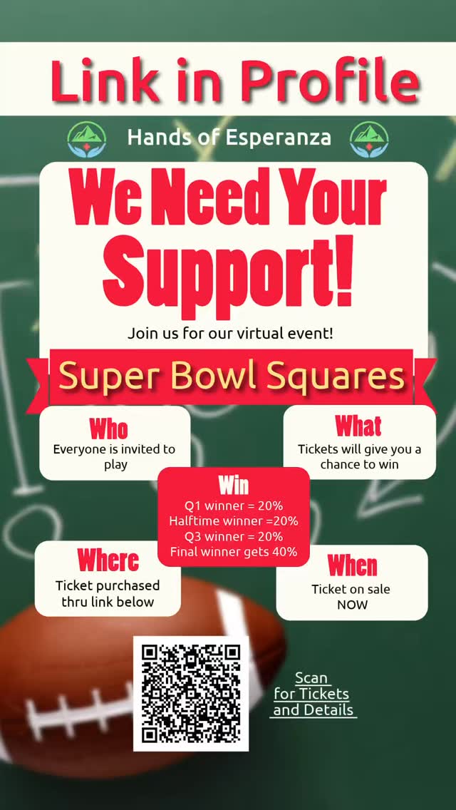 Link in the profile | only a few days left to get your spot. Don’t miss out on this year‘s Super Bowl squares. It’s your chance to donate to a worthy cause and possibly win some cash in the process. #superbowl #superbowlsquares #fundraiser #nonprofit