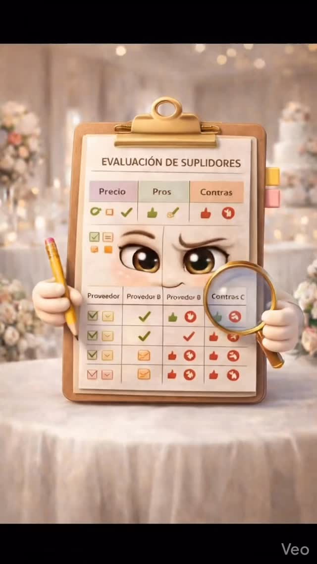 Muchos errores y problemas de último minuto que ocurren en las bodas empezaron cuando se firma un contrato sin evaluar bien al suplidor. Elegir suplidores desde la emoción nunca es buena idea. Evalúa siempre de de 3 a 5 opciones de suplidor por cada producto o servicio que deseas incluir en tu boda.
Evaluar hoy, evita el estrés en tu gran día. #wedding #bodaperfecta #planeatuboda #novias2026 #bridetobe