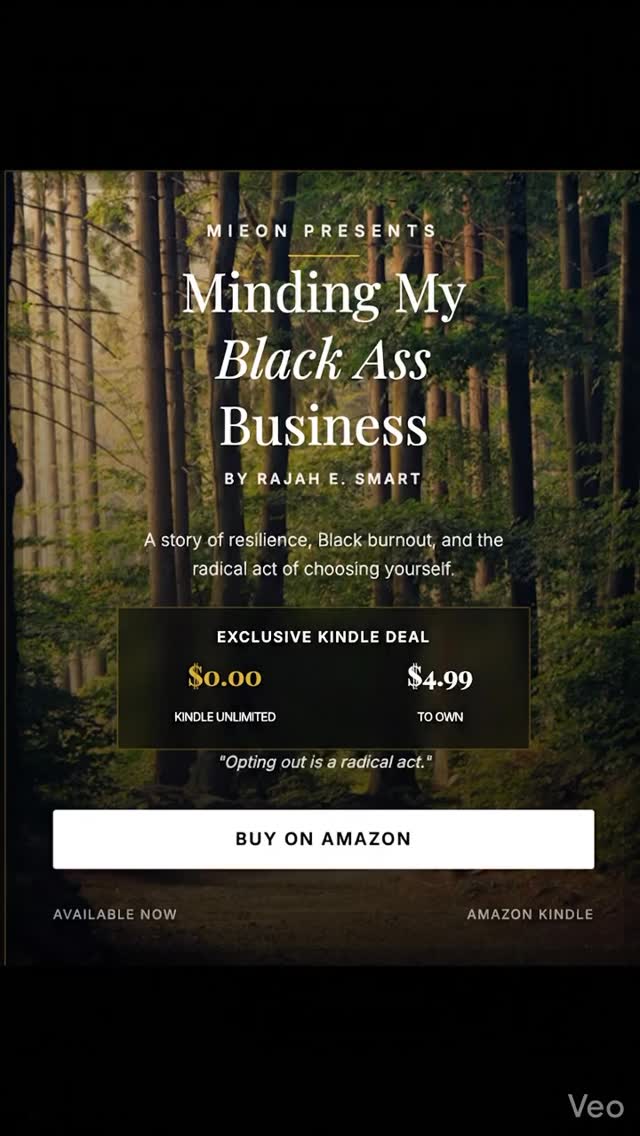 After today’s foolishness, we are definitely #mindingmyblackassbusiness #newbook Grab the #newnovel soon.
Darius and Amara ran from what drained them. A storm forced a reckoning. Minding My Black Ass Business — THE AUDIT BEGINS FEBRUARY 10. #BlackLove #blacklove