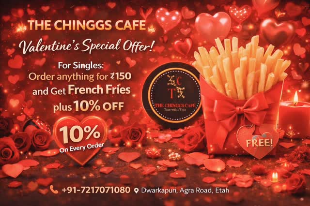 .
.
.
#valentine#singlelife#love#etah
#etahcafethechinggscafe
