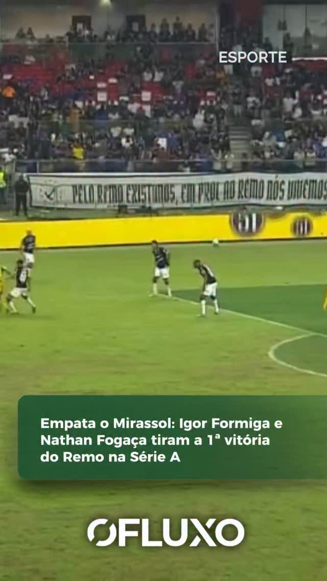 Em um intervalo de 8 minutos, o Mirassol buscou o empate no Mangueirão com a bola rolando e uma falta cobrada na área. Tudo igual e 1 ponto para cada equipe em Belém.
Imagens: Premiere.
