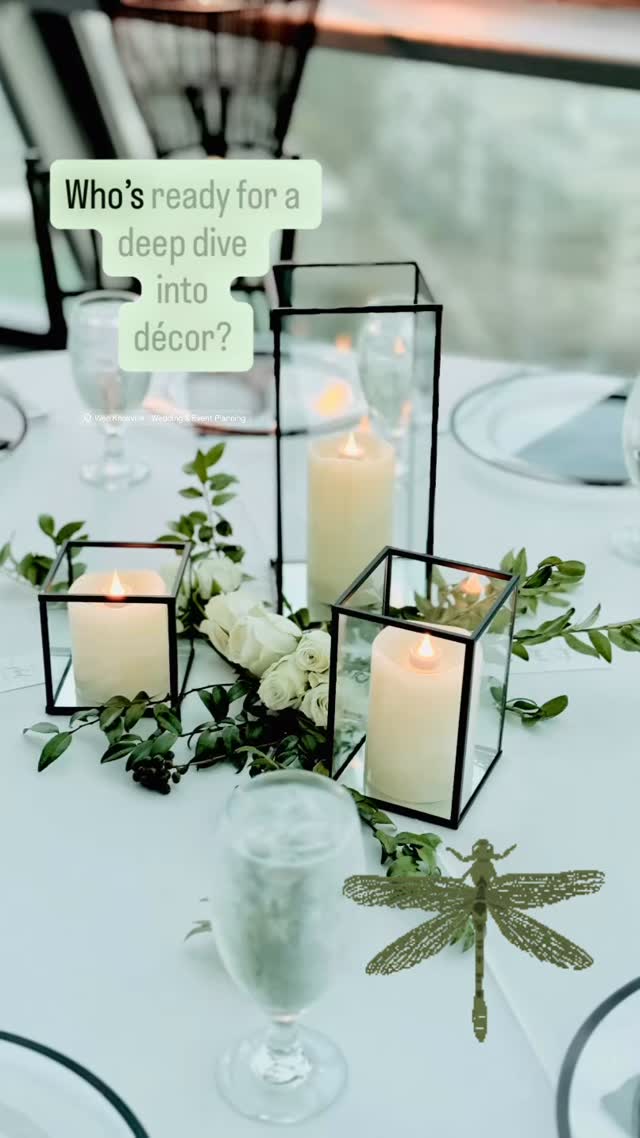 Who’s ready for a deep dive into our décor inventory? #wedknoxville #dayofcoordinator #knoxvilleweddingplanner #destinationbride #pigeonforgeweddingplanner