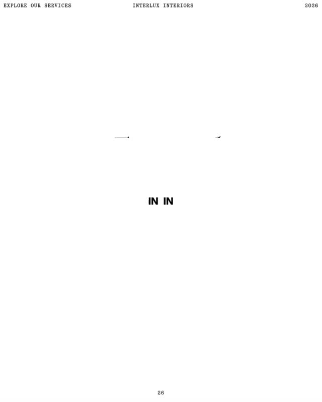 Interior Decoration is for those who want a beautifully finished space—without construction, without disruption, without excess.
We curate furniture, lighting, materials, and objects with intention, transforming a room—or an entire home—into a polished, warm, and cohesive environment.
Every detail is selected to reflect how you live, move, and experience your space.
Explore our Interior Decoration service and discover how refinement comes together.
Visit the link in our bio to learn more.
interluxinteriors.com
inquire@interluxinteriors.com
833.833.3013
.
.
.
.
.
.
#interiordesigninspo #interiors #interiordesign #interiordesigner #modernhome #moderndesign #moderninteriors #luxuryhomes #luxurydecor #luxurydesign #luxurydesigner #highenddesign #angiewetzel #homeremodel #tampadevelopment #tampahomes #tampacustomhomes #floridahome #floridadesign #floridadesigner #tampadesigner #tampabay