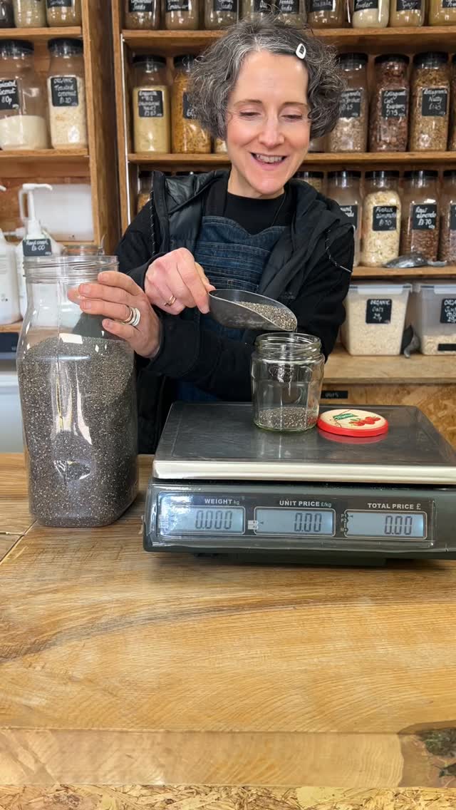 The beauty of refill is that you can take as much or as little as you want
= less waste
= not leaving opened packets to go out of date
= trying new recipes with the exact ingredients
= trying new things because you can take a “little bit”
= (what would you add?)
We’re open 9am - 4pm Tuesday - Saturdays
/ Village Lates until 8pm on Thursdays
Come and see us