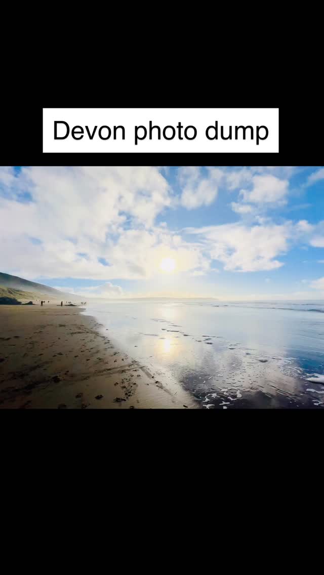 Back from beautiful Devon. A photo dump and the reason Iāve been so quite the past few days #holidays #devon #vitaminseaš