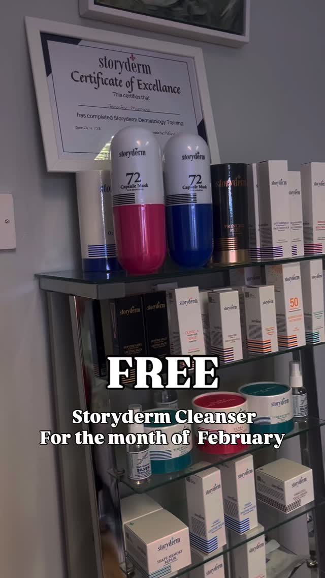 February offer ๐ซ
Buy any 3 Storyderm products and receive a FREE cleanser at Beautyful by Jenny ๐งผ
Ready to step up your skincare routine?
I can help you find the right products for your skin, so youโre giving it exactly what it needs ๐โโ๏ธโจ
No over complications, no mad product, just what works.
DM me or call into the salon to get started ๐