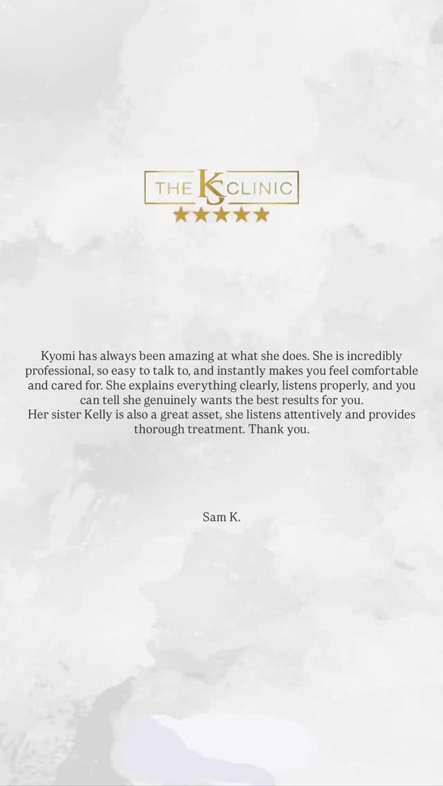 We personally love to hear your feedback and thank you for taking the time to review your experience with us.
The KS Clinic is proud to have received over 800 5 star reviews, you can find these on our booking system & Google reviews.
#skinclinicbirmingham #theksclinic #skinclinic #skincare #blackskincare