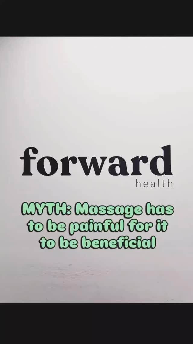 Does a massage need to be painful to be beneficial??
Keely busts this myth and here’s her take!
#remedialmassage #mythbusting #forwardhealth