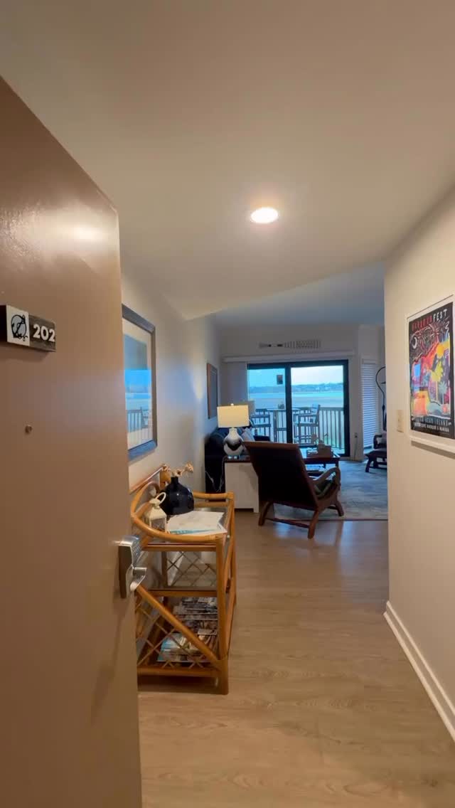 A front-row seat to the 🌊 This 1BR / 1BA villa in Shelter Cove offers peaceful water views and an easy, coastal feel - perfect for a quiet Hilton Head escape. #hiltonheadisland #hiltonheadvacation