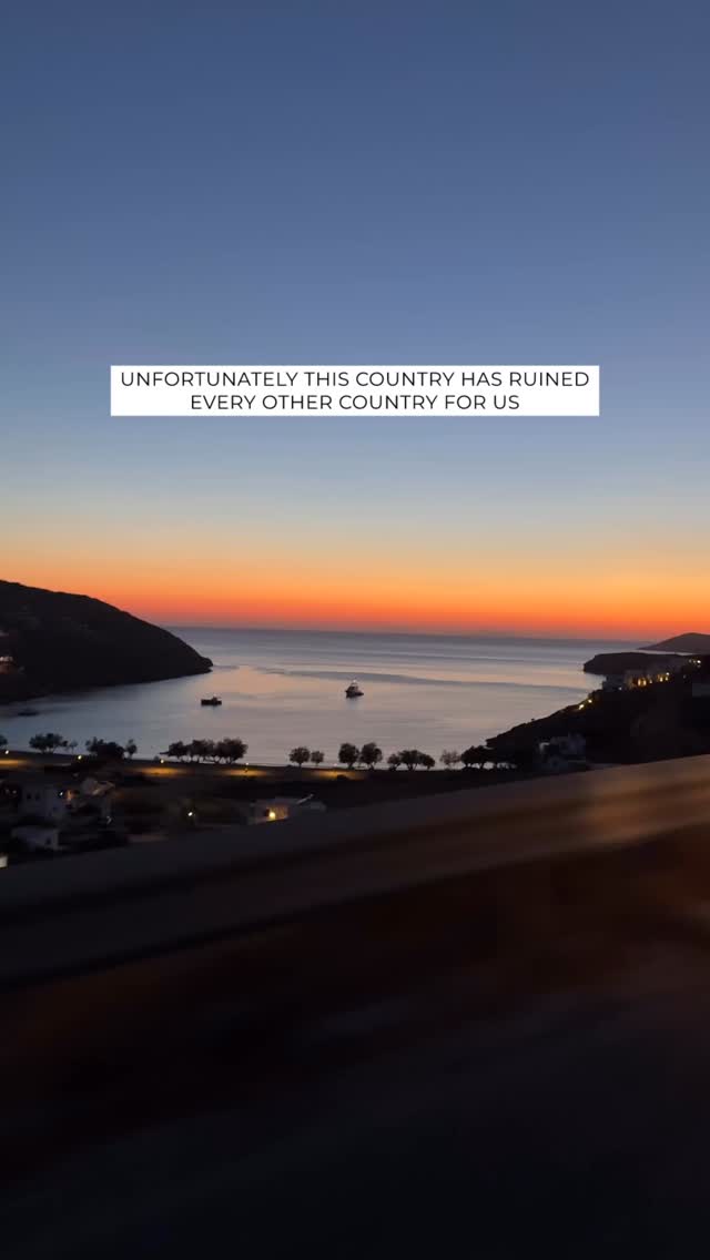 This has to be one of the most beautiful countries we’ve ever visited…
& now that January is over, it’s time to focus on important things like European summer ☀️
Chartering a yacht around the Greek islands last year was one of the best vacations we’ve ever taken. We got to explore so many beautiful islands & highly recommend adding Greece to your bucket list.
Travel hack: same luxury & 1/3 of the price when you visit the Greece in May & September (plus less crowds)
Want tips for your trip to Greece? Comment GREECE for our free Greece travel guide 🇬🇷
👋🏼 Hola! We’re Kelsey & Richie (aka Rich & Kitch) — travel creators based in Los Cabos, Mexico. Our love language is traveling to destinations with the bluest water — stick around & follow us @kitchensinkit if that’s your thing, too! 🌊🩵
#greecetravel #greekislands #greecesummer #greecehoneymoon #greeceislands