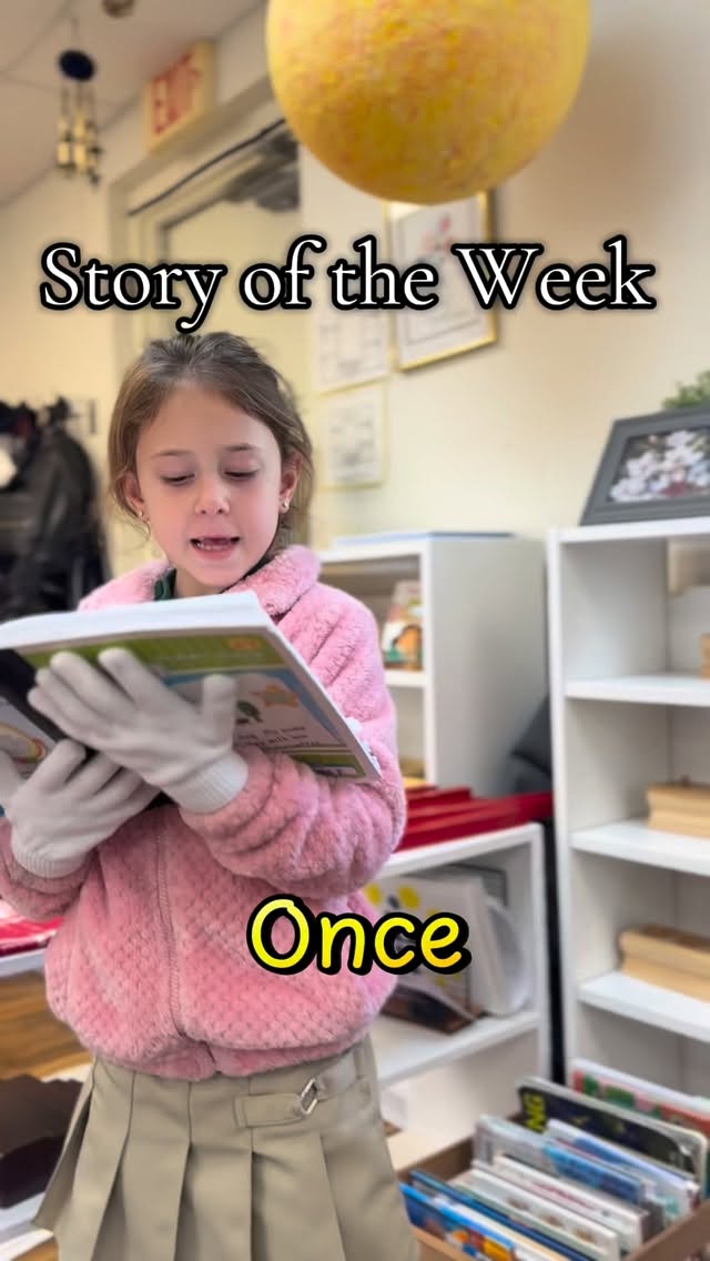 Story of the week 📕 🐛 reminder: don’t forget your baby! #storytime #Kindergarten #montessori #rockledge