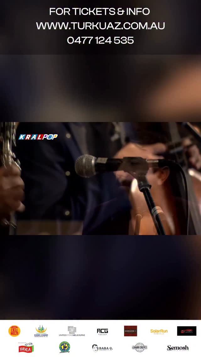 🎶🇦🇺 RUBATO – AVUSTRALYA 2026 🇦🇺🎶
2022 yılında kapalı gişe geçen Avustralya turnesinin ardından Rubato, yoğun istek üzerine yeniden Avustralya’ya dönüyor. Tam kadro ve tüm ekibiyle, %100 canlı performans ile unutulmaz bir turneye imza atıyor.
✨ Bu etkinlik özel bir yemekli konser deneyimidir 🤩 özenle hazırlanmış tam menü akşam yemeği eşliğinde, Rubato’nun eşsiz müziği, duygusu ve zarafetiyle dolu bir gece sizi bekliyor. Canlı müzik ve enfes bir menünün buluştuğu ayrıcalıklı bir deneyim 🎻🍽️🎶
📍 Sydney — 13 Şubat 2026
📍 Melbourne — 14 Şubat 2026
🎟️ Biletler www.turkuaz.com.au sitesinde satışta
📩 Bilgi için Instagram veya Facebook üzerinden bize mesaj atabilirsiniz
📞 Detaylar için arayın ya da WhatsApp’tan ulaşın: 0477 124 535
İki şehir. İki unutulmaz gece. Tek ve eşsiz bir yemekli konser deneyimi.
BU GECE KAÇMAZ!