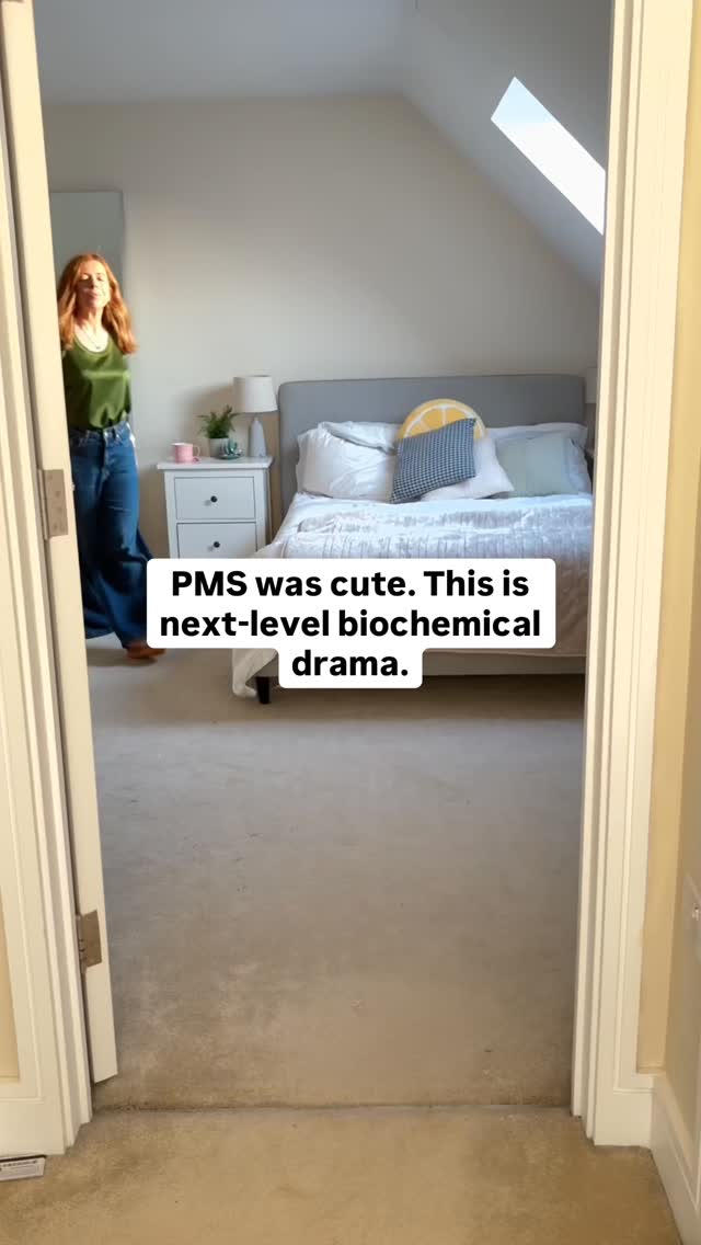 You thought PMS was bad?
Welcome to perimenopause — where the mood swings have sequels, your rage has a rhythm, and your hormones now have a mind of their own.
🔥 Crying because someone said “what’s for dinner?”
🔥 Yelling at your partner for breathing too loud
🔥 Wondering if you’re losing your mind — or just your progesterone
This isn’t just “a bad week.”
This is the extended cut — bloating, burnout, insomnia, and a libido that’s gone completely AWOL.
No one warned you. But that’s changing now.
🧠 Save this for your next hormonal apocalypse
📤 Tag the woman who thinks her PMS is evolving (it is)
👣 Follow @foodfabulousnutrition for no-fluff perimenopause support that actually makes sense
#perimenopause #menopausesupport #midlifewomen