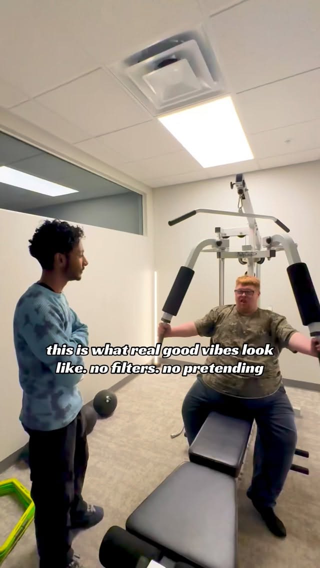 people with down syndrome donât bring âinspirationââŚ
they bring joy, presence, and authenticity the world forgot how to have.
if this energy makes you uncomfortable, that says more about you than them.
#downsyndrome
#goodvibes
#inclusivefitness
#advocate
#disabilitypride