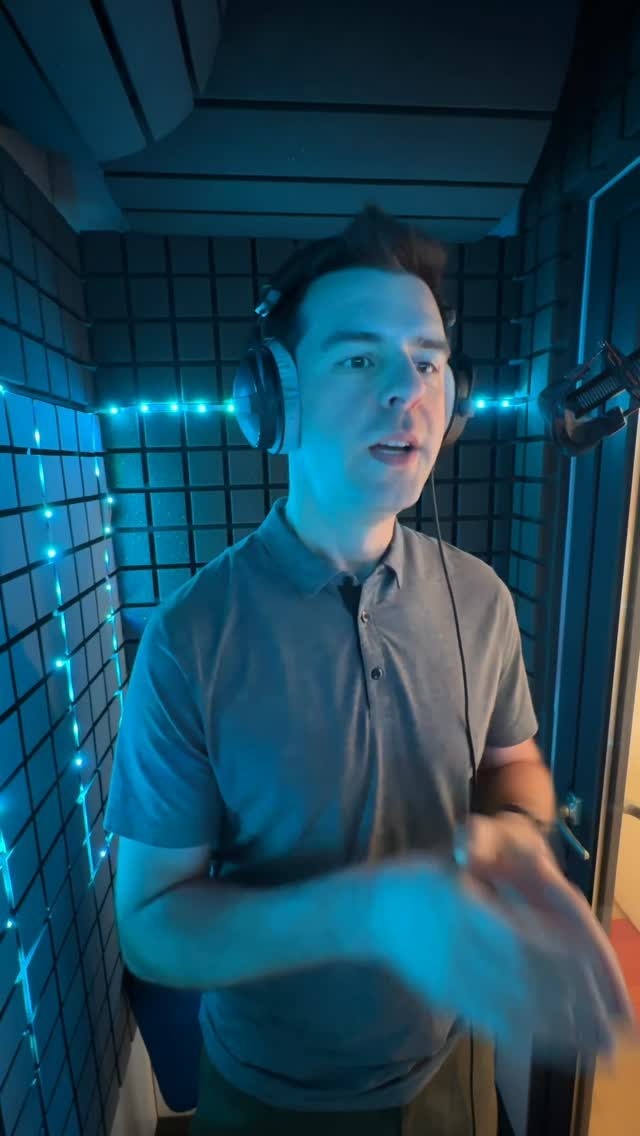 Behind the scenes. Live directed session for Doritos Belgium #bts #voiceover #voiceactor #postproduction