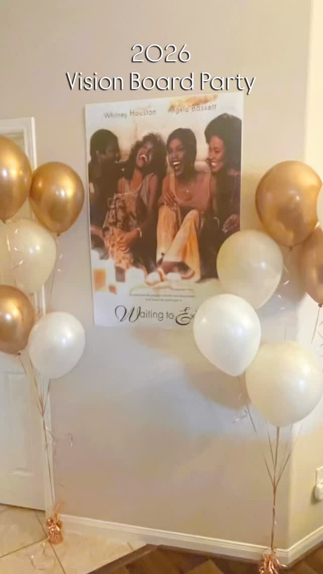 🤎Pray💛Dream🌟Exhale🙌🏾
Vision Board Party 2026🎉
This year the theme was:”We Exhaling”
I encouraged my guests to:
🤎Release what no longer benefits them, letting go of negative energy!
🤎Celebrate their wins!
🤎Establish goals
🤎Affirm: “My goals are within reach and I am destined for greatness!”#selfcare #joy #empowerment #goals #2026