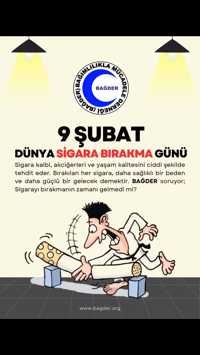 Bağımlılıkla Mücadele Derneği Olarak Dünya Sigara Bırakma Gününü Herkese Duyurmak Önemli Bir Hedefimiz #uyuşturucu #uyuşturucuyahayır #uyuşturucuylamillimücadele #keşfet #keşfetteyiz @tacettinvarboz