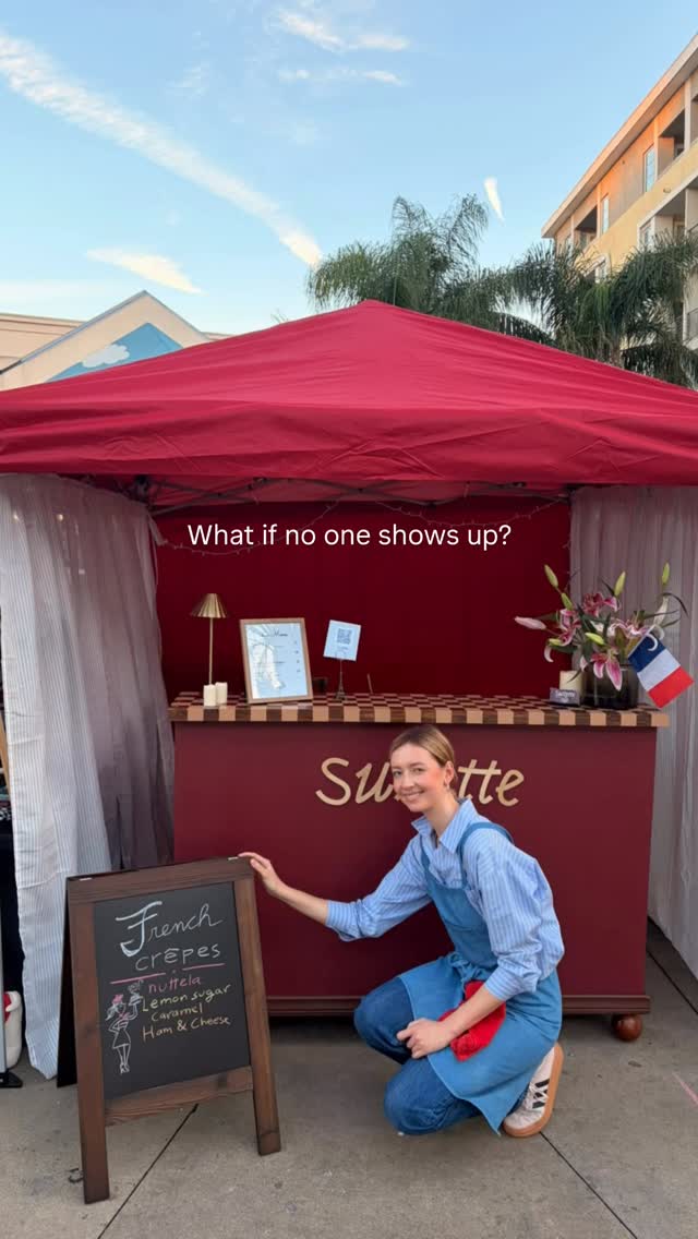 Forever grateful for all of your support ❤️
This journey hasn’t always been easy. Like anyone starting a business, I’ve had fears and doubts. But being surrounded by friends and family has been the greatest support I could ask for.
Thank you to everyone who’s been here for me, and to everyone I’ve met along the way. You inspire me, you help me grow, and Suzette wouldn’t be here without you.🌞💫
#smallbusiness #mobilecatering #crepecart #smallbusinessstory