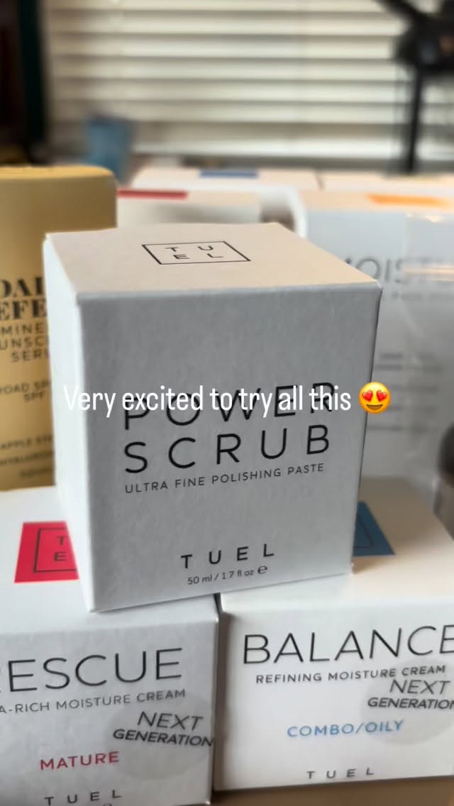 Super excited for some new things to try in the treatment room! 😉
#tuelskincare #facials #cincinnati