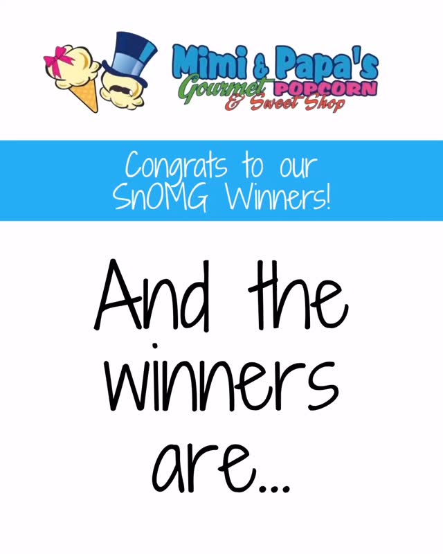 Thanks to everyone who submitted photos on our Facebook post during #snowmageddon last week! 🤓❄️☃️
These three lucky winners will receive a free single scoop on their next visit! 🙌🍦❤️
#icecream #winner #lifeissweeteratmimiandpapas #community