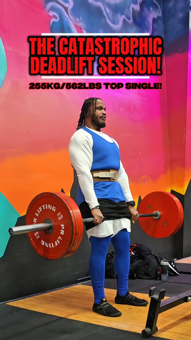 The catastrophic deadlift session!
562lbs Top Single
507lbs 3x3
🔸️🔸️🔸️
(NASM- CPT/CNC/BCS/VCS)
ONLINE & IN PERSON TRAINING/PROGRAMMING AVAILABLE‼️
#fitness #adfitness #SBD #Deadlift