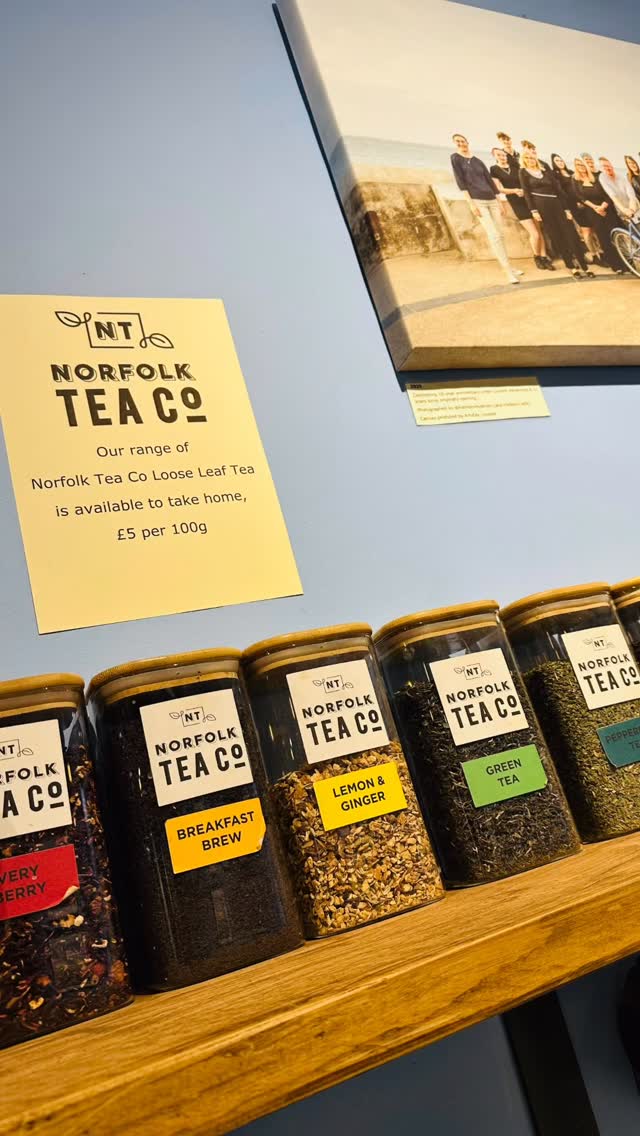 We’re all stocked up again!
We’ve added some extra varieties to our selection of @norfolktea_co teabags alongside our usual selection of loose leaf!