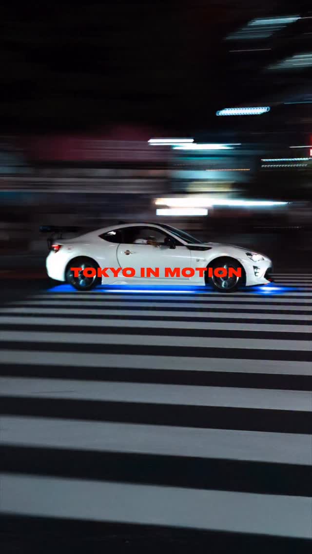 Tokyo in Motion 🇯🇵 #tokyo #japan