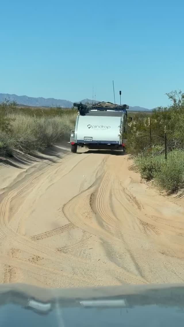 el Camino del Diablo.
🌵
.
#madeinusa #pindroptraveltrailers #microcamper #campinggear #solar