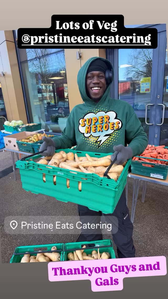 Thank you for all you do Pristine Eats and The peoples Soup Kitchen, and of course FELIX #lewisham