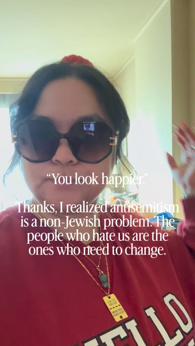 @benmfreeman is always the little voice in my head reminding me that antisemitism is not a Jewish problem. It is a non-Jewish problem with horrible consequences for the Jewish people. But it is the people who hate us that need to change, not us.
There is nothing wrong with being Jewish. But there is something wrong with having an irrational hatred of people.