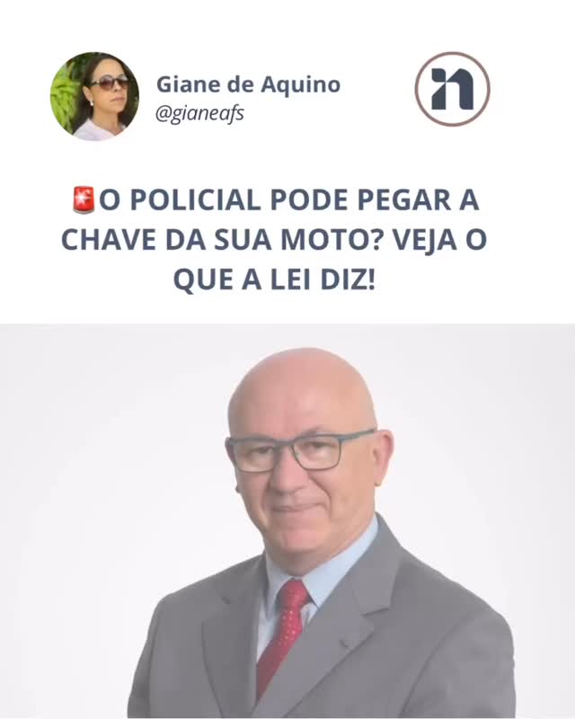 🚨 A polícia pode tomar a chave da sua moto? Só em UM caso!
📲 Já segue @gianeafs? Aqui é direito explicado do seu lado.
O policial só pode pegar sua chave se você estiver tentando fugir.
Se você parou, entregou os documentos e colaborou? NÃO pode tomar sua chave!
➡️ A abordagem deve ser feita com base na lei, não no “achismo”.
📢 Se pegarem sua chave sem motivo, isso pode ser abuso de autoridade.
💬 Comenta “QUERO MAIS” e compartilha com todo mundo que anda de moto!
#direitopenal #motociclista #blitz #abusodeautoridade #reelsadvocacia #conhecaseusdireitos #advogadacriminalista