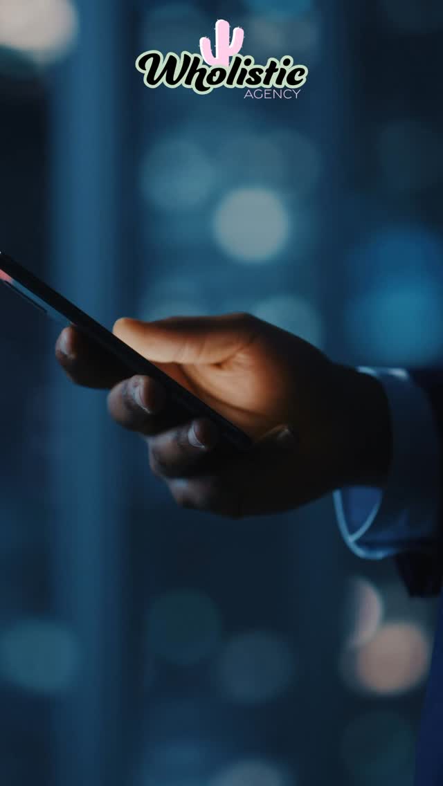 Social media management isn’t about posting every day. It’s about posting the right things to the right people. We create content that converts, handle engagement, and build your audience—all in-house. Let’s talk about your social strategy.
Schedule your free consultation at www.wholisticagency.com