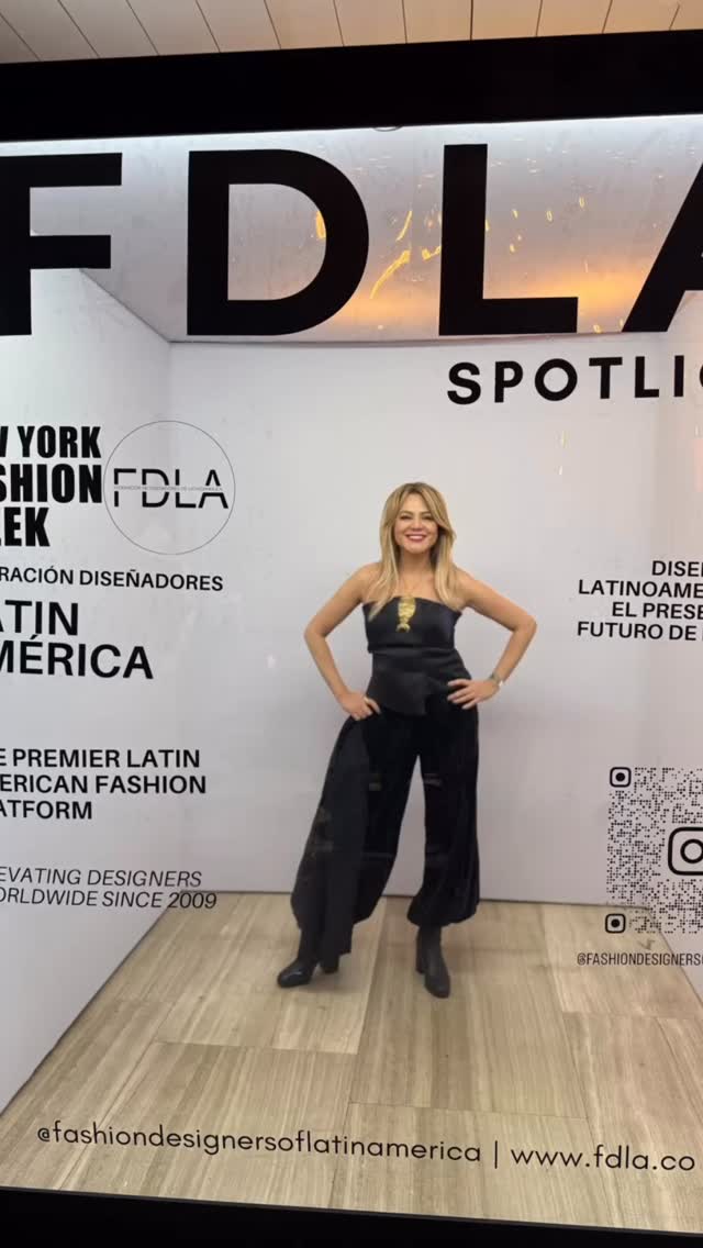 Fashion Week es una de mis fechas favoritas del año. La evolución de @fashiondesignersoflatinamerica y su impacto en la visibilidad de la moda latina en Nueva York reflejan el talento y la creatividad de nuestros diseñadores. Gracias @ivoicecommunications por la invitación. Great event! #fashionweek #nyc #fashionista