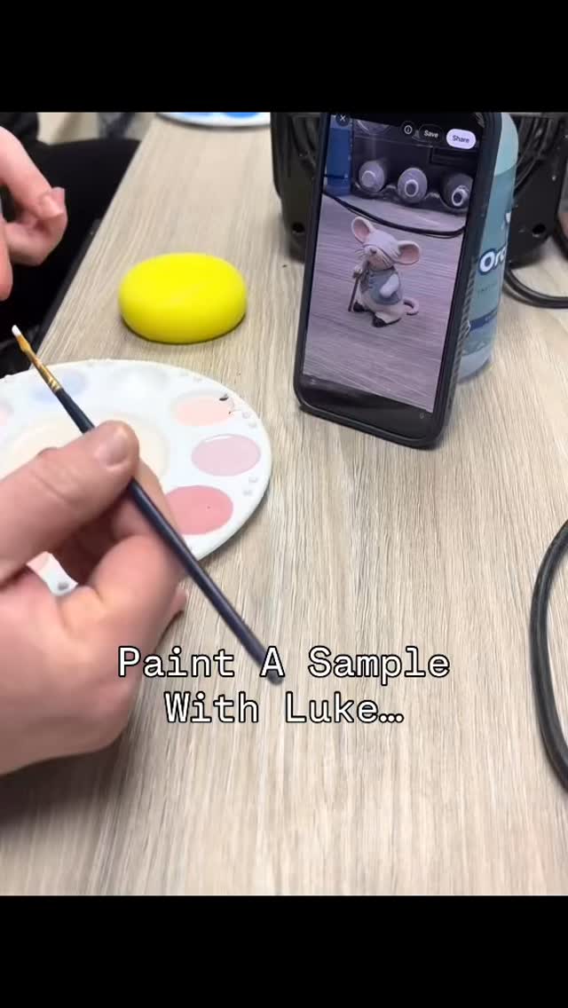 Luke was asked today if he gets to paint all day! He always says he leaves the creativity to others as he takes too long, but here is one of his sample ideas…
Book your table with us and take shelter from the rain!
www.topofthepots.co.uk
#potterypainting #familybusiness #pottery #studiolifestyle #threeblindmice