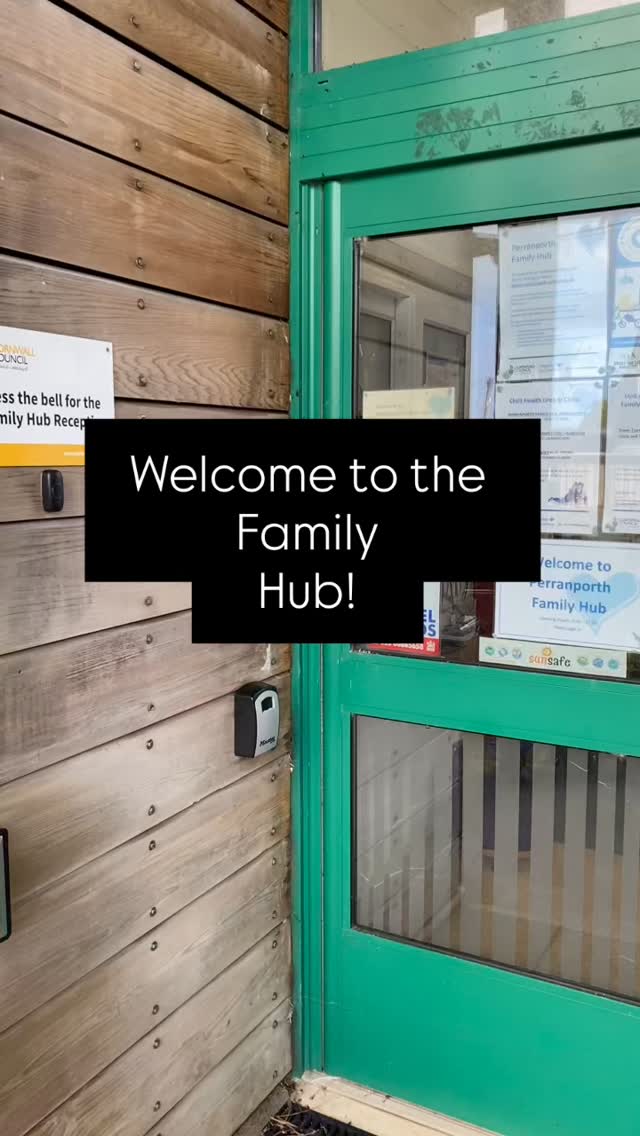 Welcome to the Family Hub! Out space of Friday mornings for family yoga! Parent and baby sessions 9.30, followed by 11.00 toddler and parents session. #perranporthyoga #yogacornwall #familyyoga #toddleryoga #parentandbabyyoga