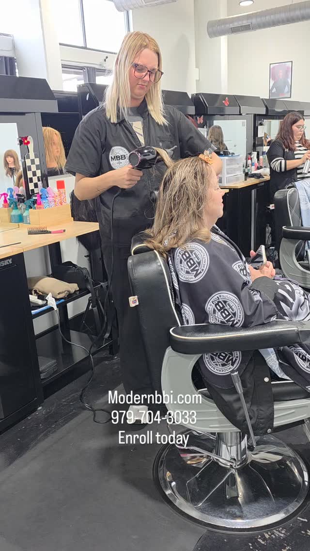 Modernbbi.com
979-704-3033
Enroll for cosmetology or barber today!