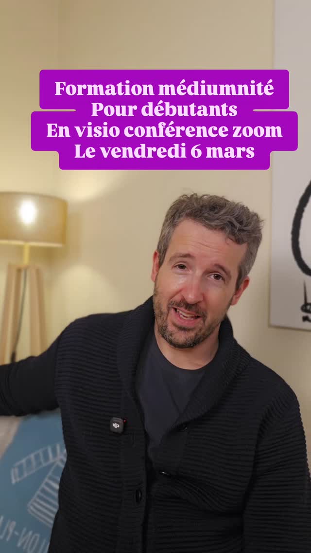 8 participants pour 2 professeurs, de bons avis google pour les formations médiumnités et soins énergétiques Azra-Energies, bienveillance, bonne humeur et un club d'entrainement gratuit après !
Pour réserver le stage médiumnité, il faut cliquer sur le lien ci-dessous 👇