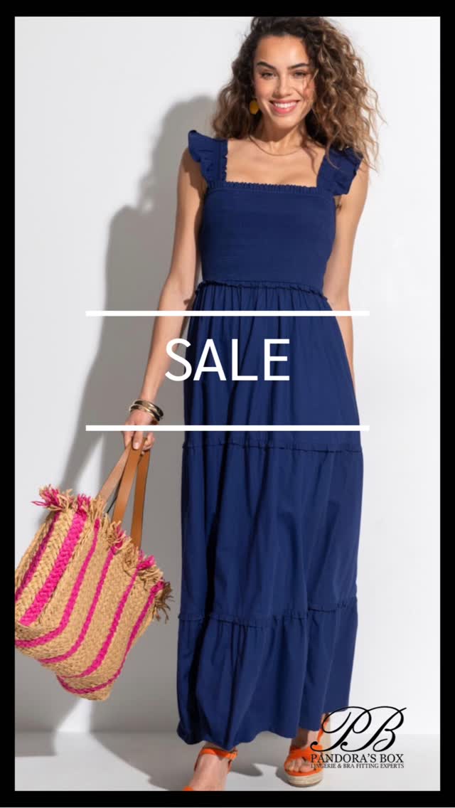 Our SALE is still on! ✨
Listen to Michelle talk you through this stunning midaxi dress, available in a gorgeous selection of sizes and colours 💕
👗 Details you’ll love:
• Midaxi cotton poplin dress
• Shirred bodice for comfort & shape
• Frill detail to the straps
• Tiered skirt for that floaty feel
• Designed with D+ in mind 🙌
The Lucy Poplin Tiered Maxi Dress is the ultimate summer staple ☀️ Made from lightweight, breathable cotton, it’s floaty, flirty and effortlessly feminine. Easy to wear, super flattering, and perfect for any occasion 💫
✨ Pair with heels for an occasion-ready look
🌸 Or dress it down with flats for summer picnics in the park
Designed for D+ cup so you can look fabulous and feel comfortable and supported 💖 Don’t miss it while it’s in the sale!