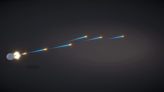 It’s so simple and yet so satisfying to shoot. 💥
Pew pew pew!
#VFX #gamedev #realtimeVFX #unity
