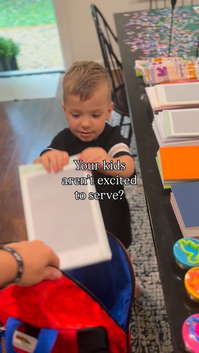 Y’all, getting kids excited about generosity is a whole lot easier than you think!
🫶 Be honest about the people in your community who need support. They need to know who & why!
🫶 Let your kids brainstorm ideas, don’t prescribe an opportunity. They are capable of dreaming up what, how & when!
🫶 Include them in the donation drop off so they can feel the joy and weight of their work. Let them see where.
Give them honesty and ownership. That’s how hearts grow.
Wishing you had a step by step kid led playbook? Grab a copy of Serving Made Simple and give your kiddos the tools they need to truly love others.
P.S - it’s almost Valentine’s Day, so use code CHANGE for 30% off through Feb 14. Link in bio!