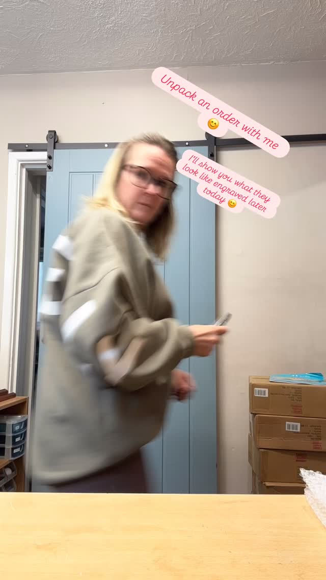 Lovely new mugs in stock, I’ll engrave them later and show you what they look like, so you can have a personalised name put on them😊